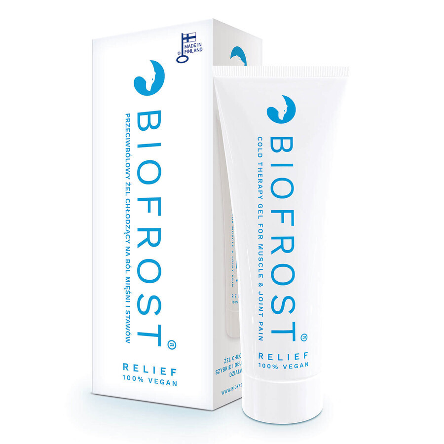 Biofrost Relief, schmerzlinderndes Kühlgel für Muskel- und Gelenkschmerzen, 100 ml