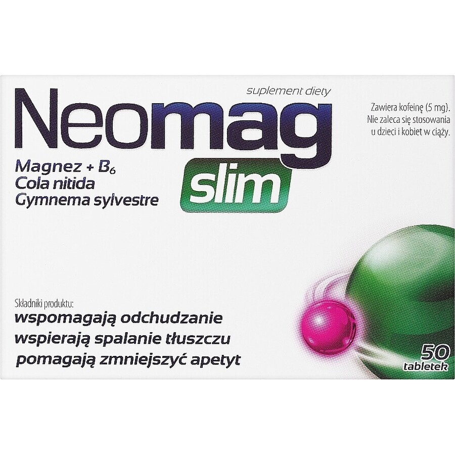 NeoMag Slim, 50 Tabletten, Aflofarm