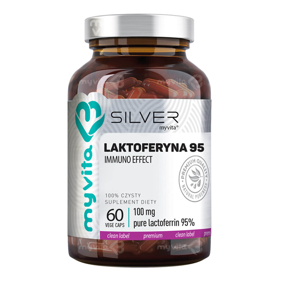 MyVita Silber Lactoferrin 95, 60 Kapseln