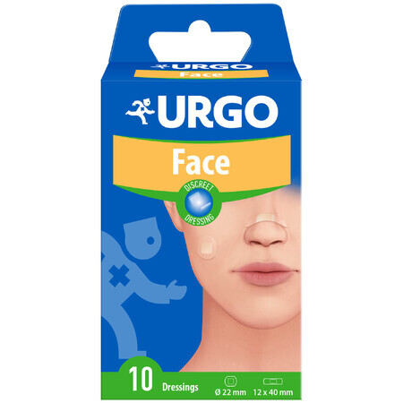 Urgo Face, kleine Gesichtspflaster, 10 Stück