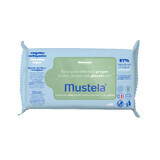 Mustela Bebe Enfant Organic Avocado Cleansing Wet Wipes From Birth Normal Skin 60 Pieces