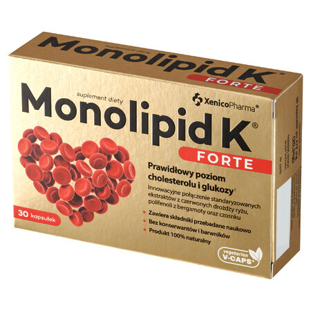 Monolipid K Forte, 30 capsule