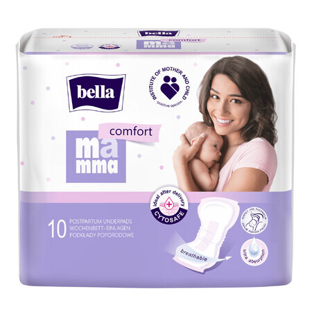 Bella Mamma Comfort, tampoane postpartum, 10 buc.