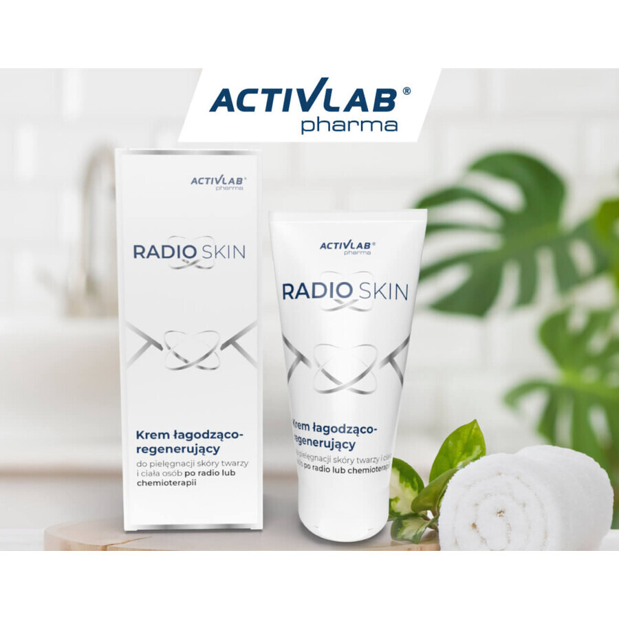 Activelab Pharma RadioSkin, crema calmante y regeneradora para cara y cuerpo, después de radio y quimioterapia, 150 ml