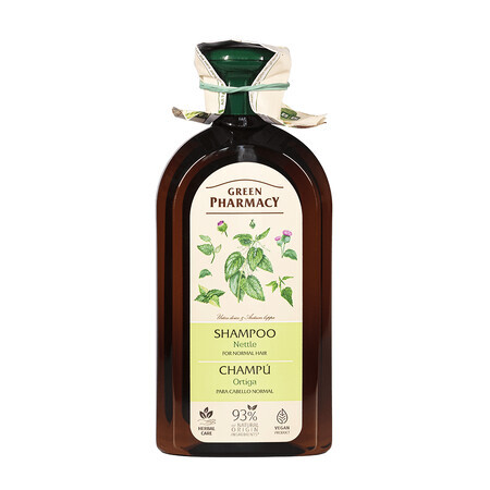 Brennnessel Shampoo für normales Haar - Natürliche Pflege von Grüne Apotheke, 350 ml