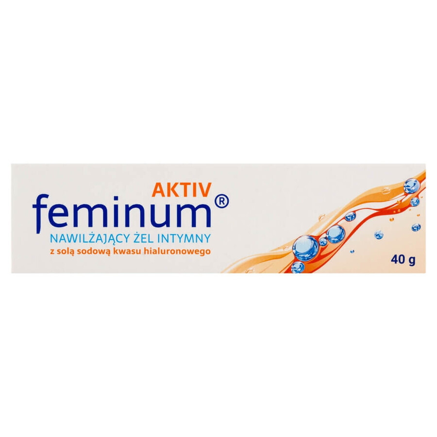 Feminium Aktiv, gel intim hidratant, 40 g