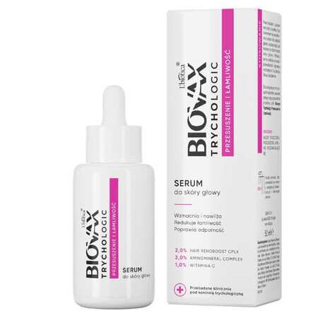 Biovax Kopfhaut Serum zur Bekämpfung von Seborrhö und Haarbrüchigkeit, 50 ml