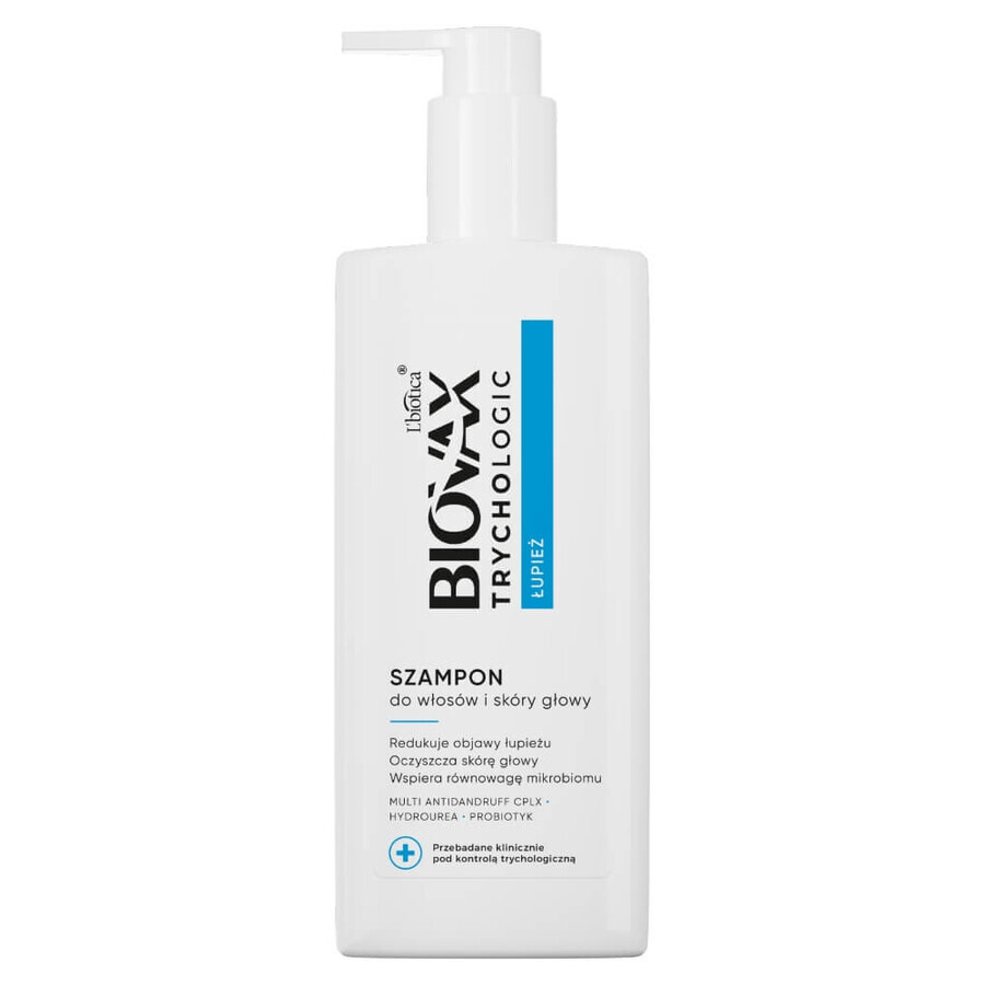Biovax Trychologic Dandruff, șampon pentru păr și scalp, 200 ml