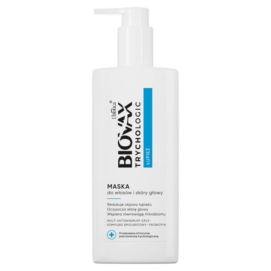 Haarpflegende Biovax Anti-Schuppenmaske, 200 ml