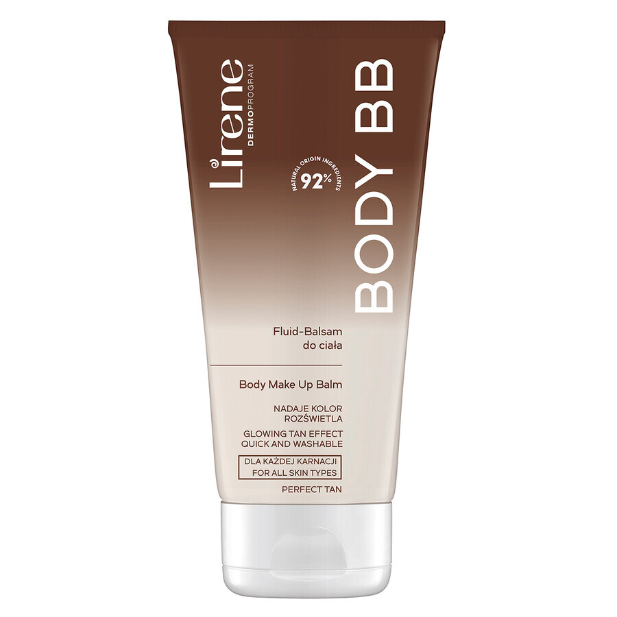 Lirene Perfekter Tan-Fluid-Lotion für den Körper, 175 ml.