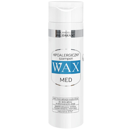 WAX Pilomax Med șampon hipoalergenic, 200 ml