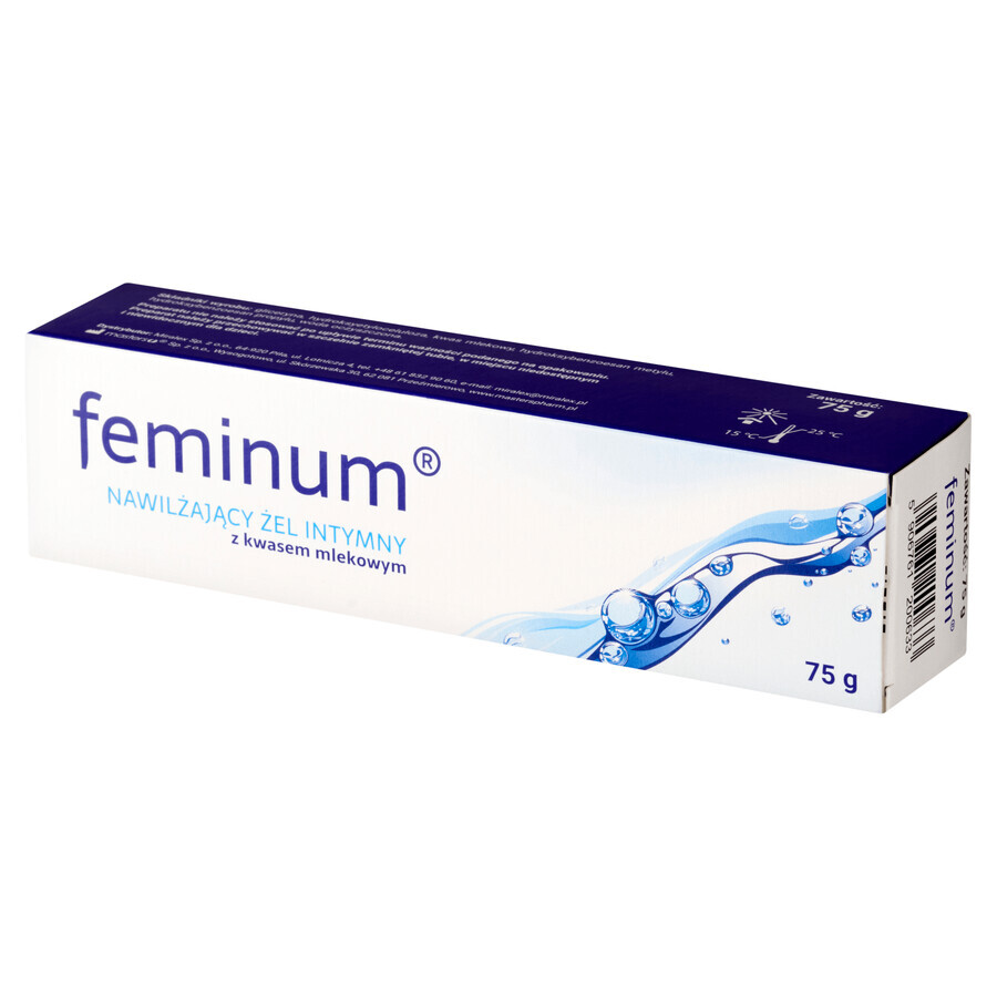 Feminum, gel intim hidratant, 75 g
