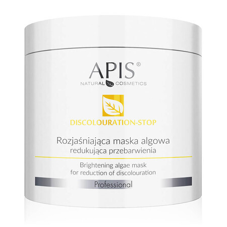 Apis Discolouration-Stop Aufhellende Algenmaske zur Reduzierung von Verfärbungen, 200g