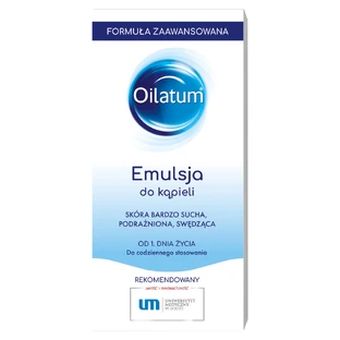Oilatum Advanced Formula Badeemulsion, ab Geburt, 400 ml