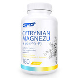 Magnesiumcitrat + B6 (P-5-P) Tabletten, 180 Stück