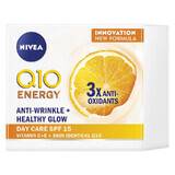 Anti-wrinkle day cream with SPF 15 Q10 Energy, 50 ml, Nivea