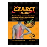 Black Patch Forte, analgezic, plasture de încălzire cu turmeric, arnică și gheara diavolului, 12 x 18 cm, 1 bucată