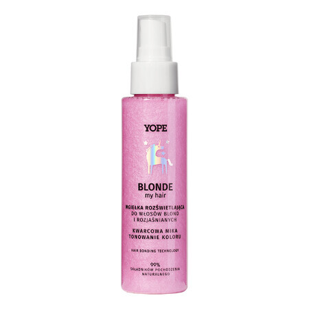 Yope Blonde My Hair, verhelderende haarmist, kwarts, 100 ml