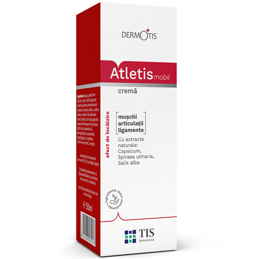 Atletis DermoTis Creme, 50 ml, Tis Farmaceutic