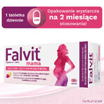 Falvit Mama, 60 Filmtabletten VERUNREINIGTE VERPACKUNG