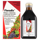 Floradix Eisen &amp; Vitamine, 500 ml VERUNREINIGTE VERPACKUNG