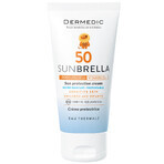 Dermedic Sunbrella Baby, cremă protectoare pentru copii și bebeluși, piele sensibilă, SPF 50, 50 g AMBALAJ DECREȘTAT