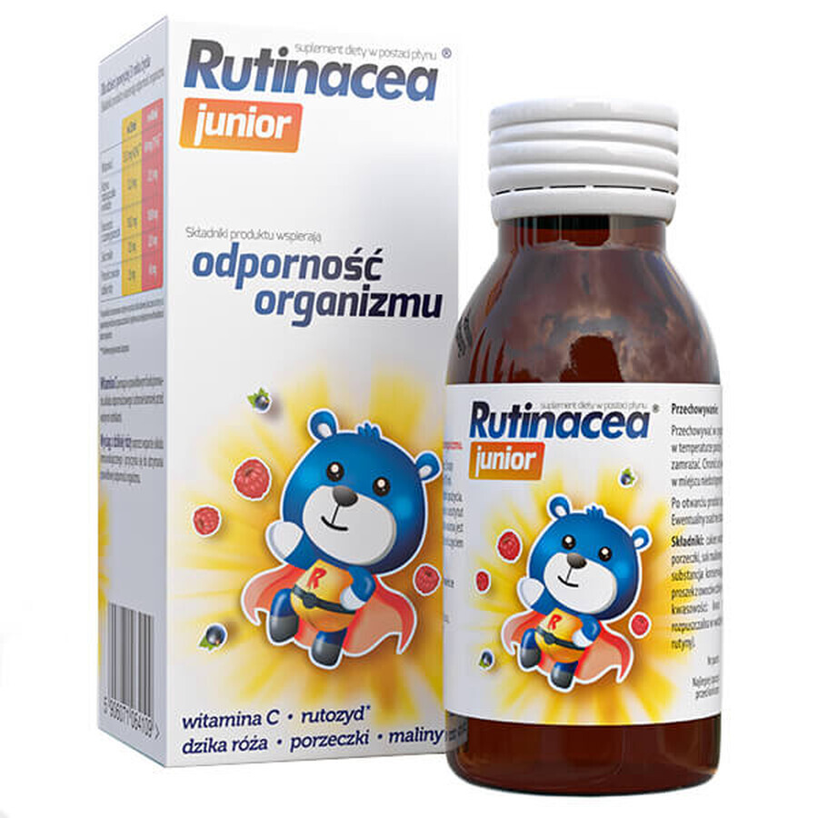 Rutinacea Junior, Sirup für Kinder ab 3 Jahren, 100 ml KURZFRISTIGE