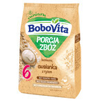 BoboVita Porcja Zbóż Fulgi de ovăz cu orez, fără lapte, fără zahăr adăugat, după 6 luni, 170 g SHORT DATE