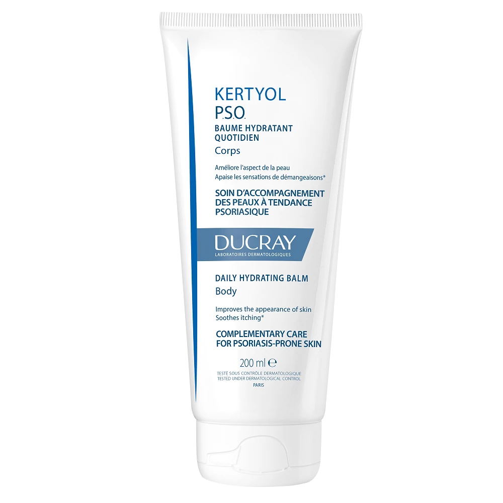 Kertyol PSO Feuchtigkeitsbalsam für trockene und verdickte Haut, 200 ml, Ducray