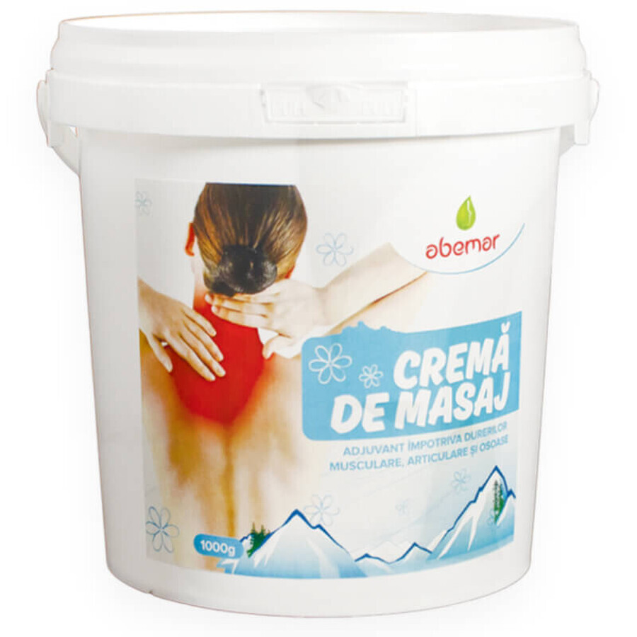 Massagecreme, 1000 ml, Abemar Med