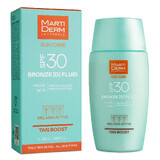 MartiDerm Sun Care Bronze D, Gesichtsfluid mit Sonnenschutz SPF 30, 50 ml DEFECTED PACKAGING