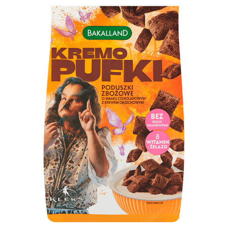 Bakalland Kremo Puffs cereale pentru micul dejun, Blob, 200 g SHORT DATE