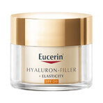 Eucerin Hyaluron Filler + Elasticity, crema da giorno rassodante antirughe con tiamidolo, SPF 30, 50 ml