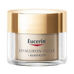 Eucerin Hyaluron Filler + Elasticity, crema notte rassodante antirughe con tiamidolo, 50 ml