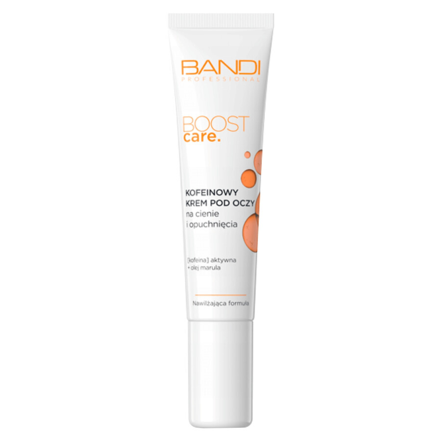 Bandi Professional Boost Care, crème à la caféine pour les yeux contre les cernes et les poches, 14 ml