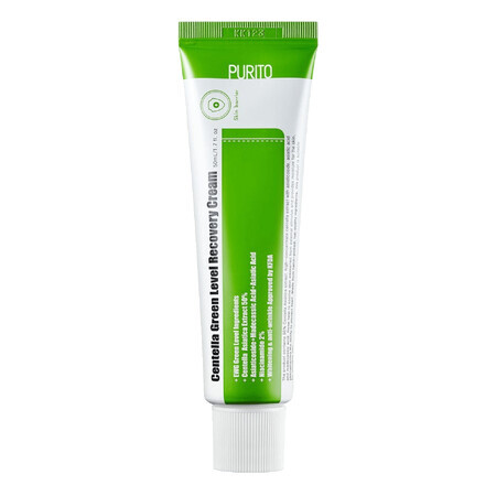 Purito Centella Green Level Recovery Cream, crema rigenerante con Centella Asiatica, 50 ml