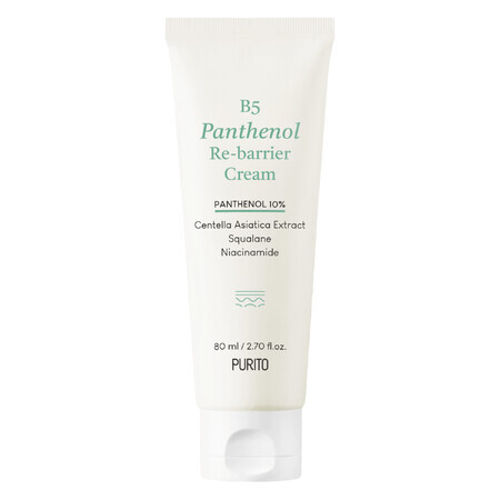 Purito, B5 Panthenol Re-Barrier, feuchtigkeitsspendende Creme, 80 g