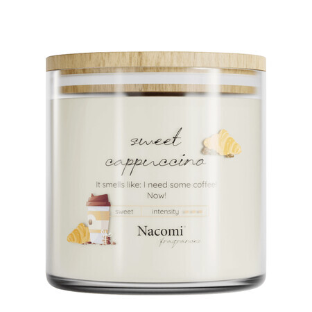 Nacomi Fragrances, Scented Soy Candle, Sweet Cappuccino, 450g