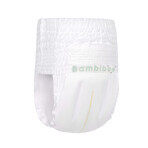 Bambiboo Cottonwear, pañales desechables de algodón orgánico, Maxi, talla 4, 9-14 kg, 22 piezas