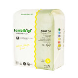 Bambiboo Cottonwear, Wegwerfwindeln aus Bio-Baumwolle, Maxi, Größe 4, 9-14 kg, 22 Stück