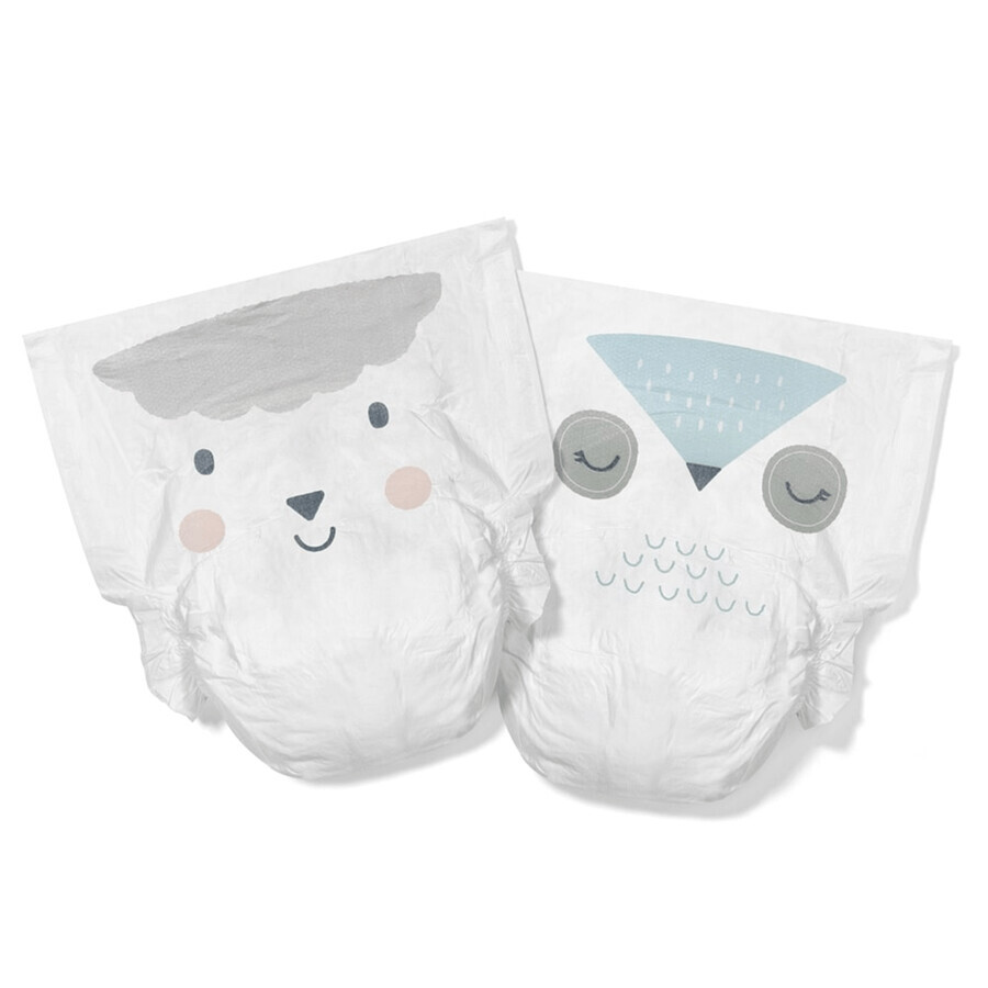 Kit&amp;Kin Biodegradable Disposable Diapers Size 1 2-5kg 38 Pieces