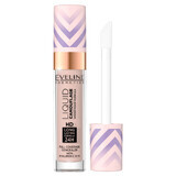 Eveline Cosmetics Liquid Camuflage, waterproof concealer met hyaluronzuur, Nr. 03, Zacht Natuurlijk, 7 ml