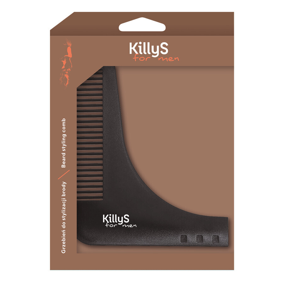 KillyS For Men, plastic baardstylingkam