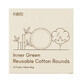 Purito Inner Green Reusable Cotton Rounds, Bambus und Baumwolle wiederverwendbare Wattepads, 10 St&#252;ck