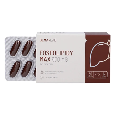SEMA Lab Fosfolipidy Max 600 mg, 30 Kapseln