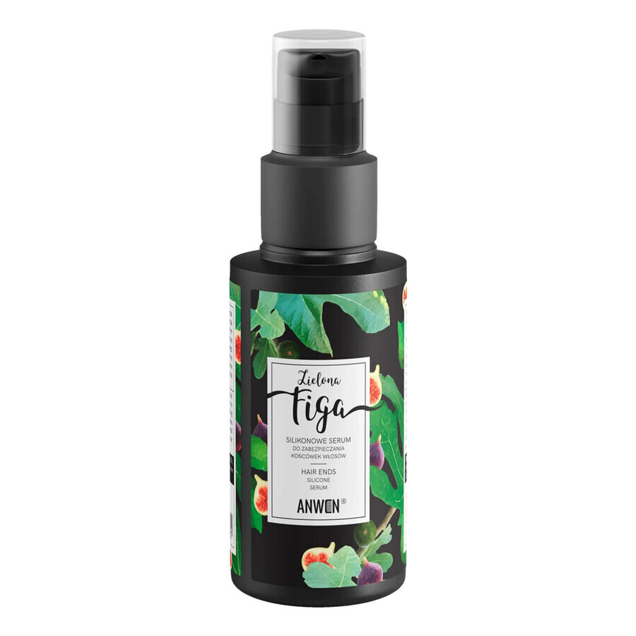 Anwen Green Fig, Silikon-Serum zum Schutz der Haarspitzen, 50 ml