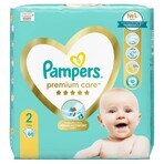 Pampers Premium Care, pannolini, taglia 2, 4-8 kg, 88 pz.