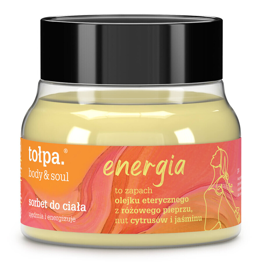 Tolpa Body &amp; Soul Energy, Körper-Sorbet, 250 ml