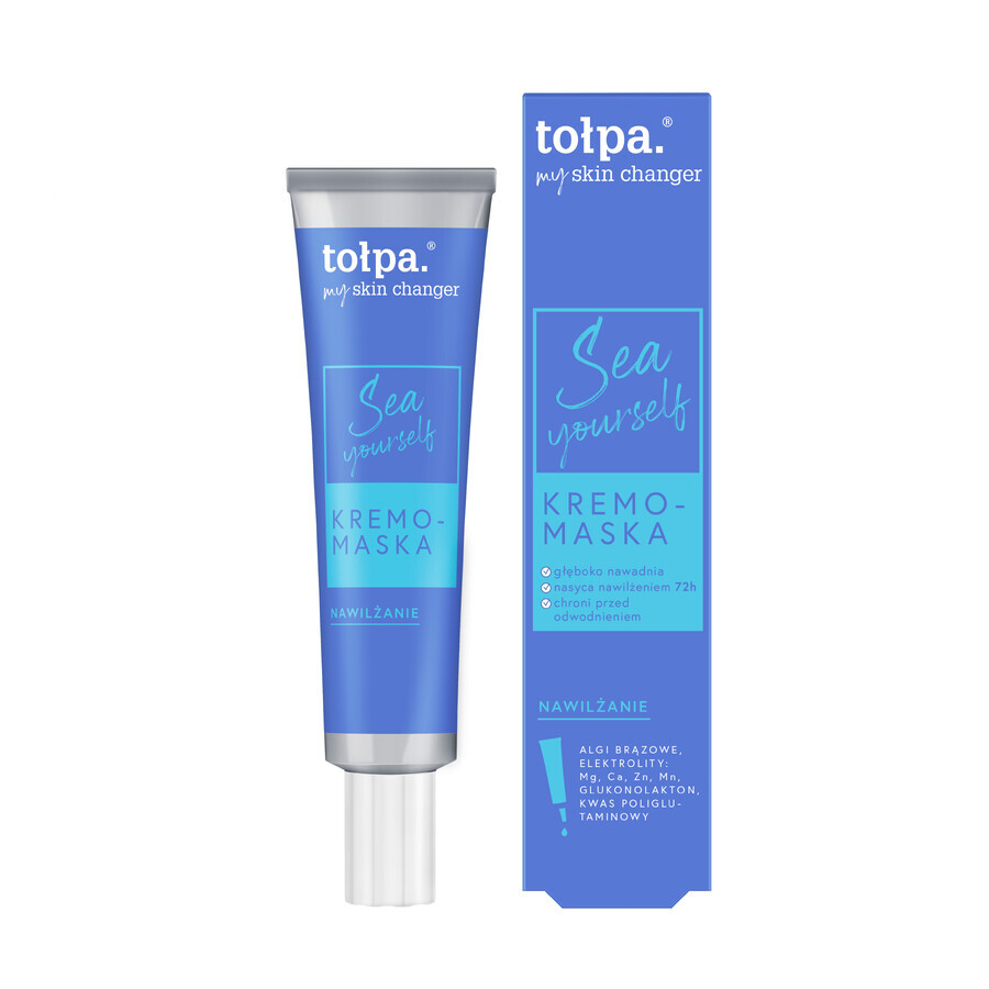 Tolpa My Skin Changer Sea Yourself, mascarilla-crema, 40 ml