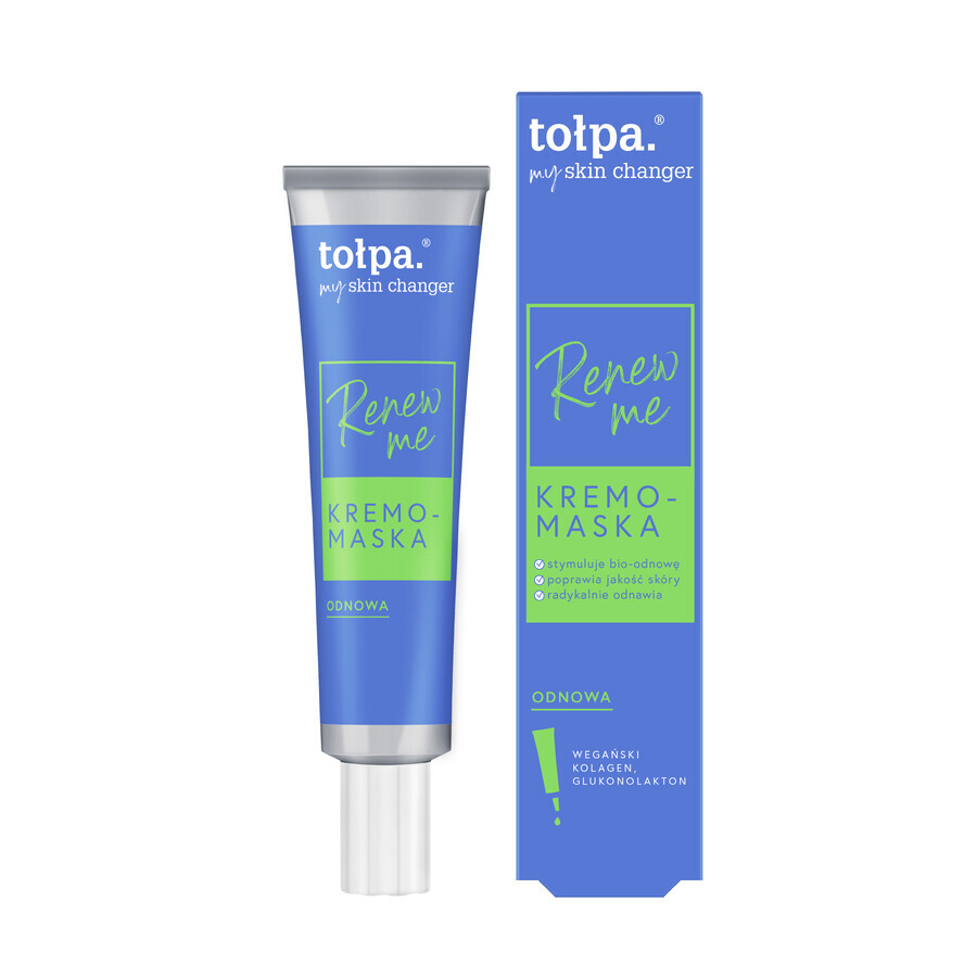 Tolpa My Skin Changer Renew Me, crema-maschera, 40 ml